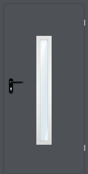 Konfigurator drzwi zewnętrznych Polstar Doors - najbardziej intuicyjny na rynku! - Drzwi techniczne DTech szklone S02