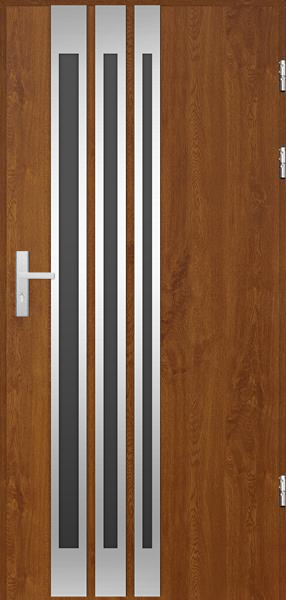 Front doors, exterior, energy-efficient, exclusive, manufacturer, factory - Polstar Doors - Aurum Une