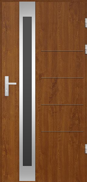 Front doors, exterior, energy-efficient, exclusive, manufacturer, factory - Polstar Doors - Aurora Plus