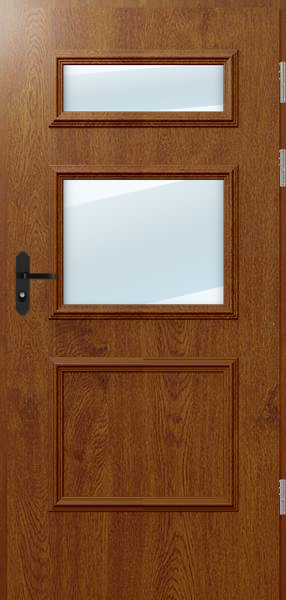 Front doors, exterior, energy-efficient, exclusive, manufacturer, factory - Polstar Doors - Simi Trois