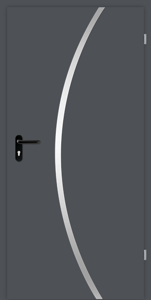 Front doors, exterior, energy-efficient, exclusive, manufacturer, factory - Polstar Doors - Technical doors DTech I05